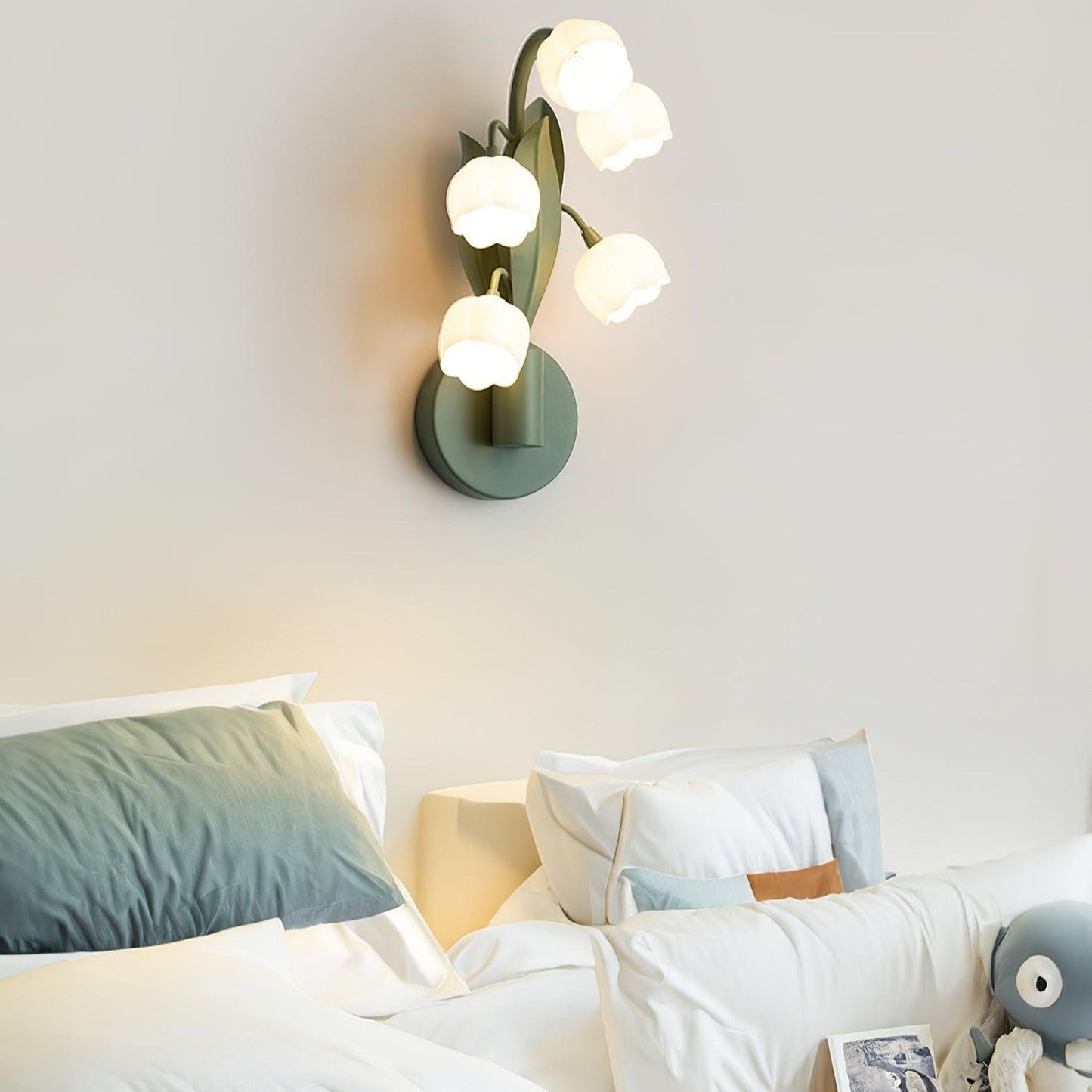 Indoor Wall Lamp | Elegant Orchid Design with Soft Lighting | Serene Wall Lights for Tranquil Spaces 8