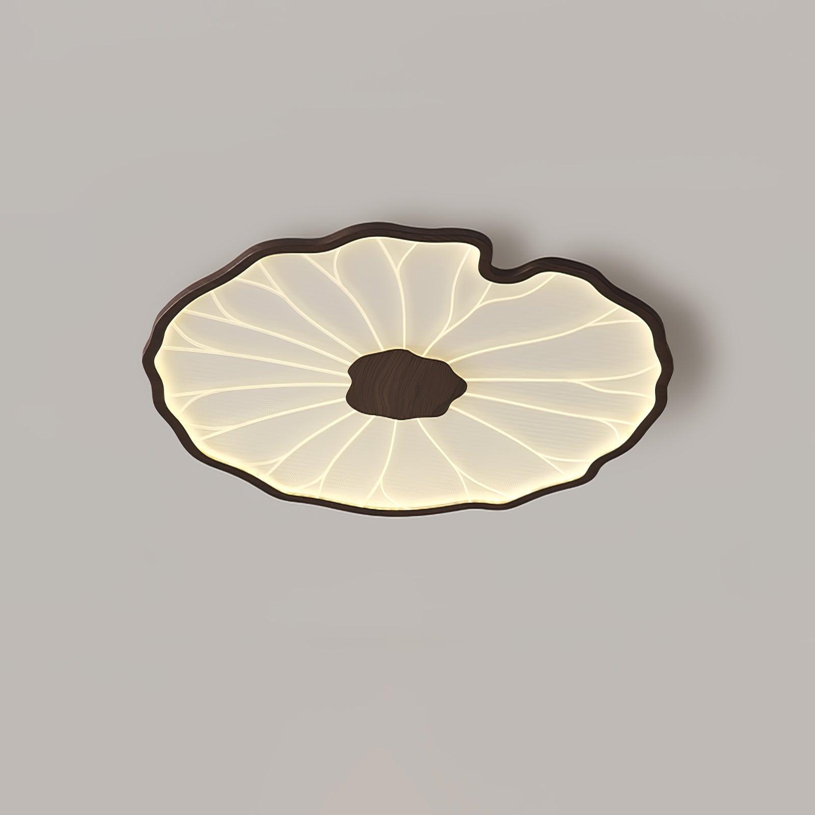 Solara Ceiling Light - Dia52 Walnut