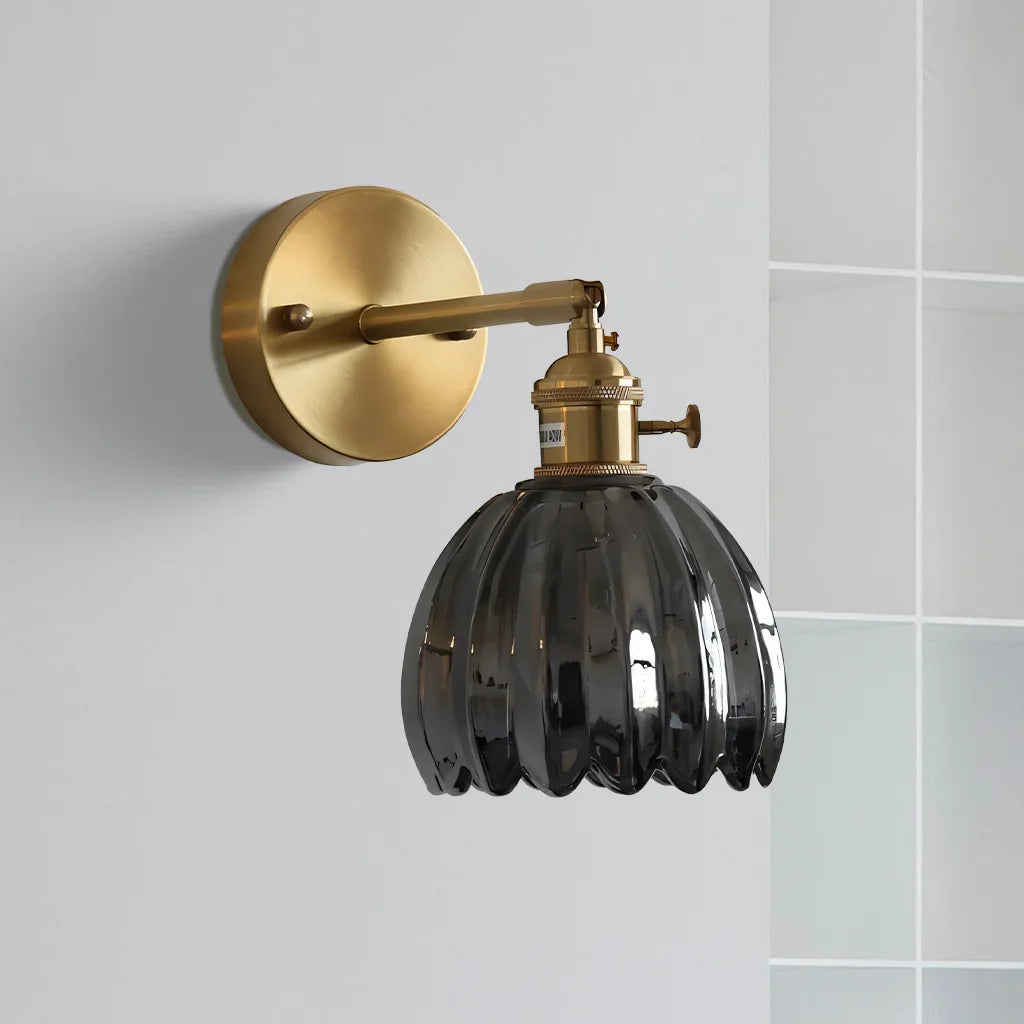 Lumen Tulip Glass Wall Lamp | 5 Colours