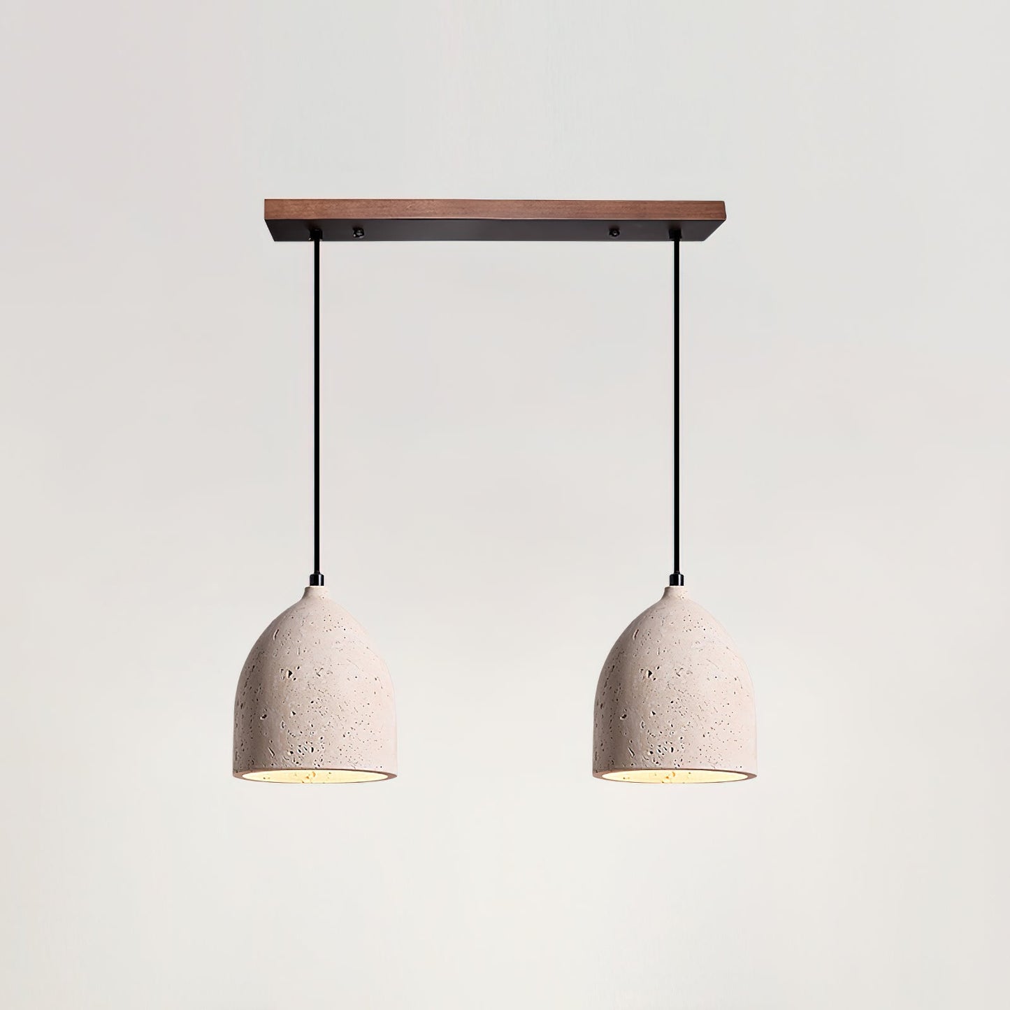 Lumen | Volcanic Stone Pendant Light with Adjustable Cord | Unique Natural Design for Ambient Illumination 9