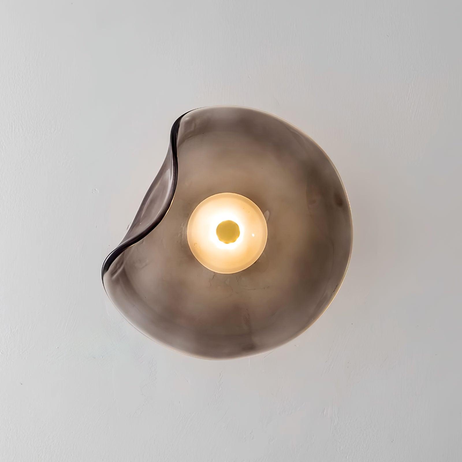 Lunara Amber Glass Wall Light | 3 Colours