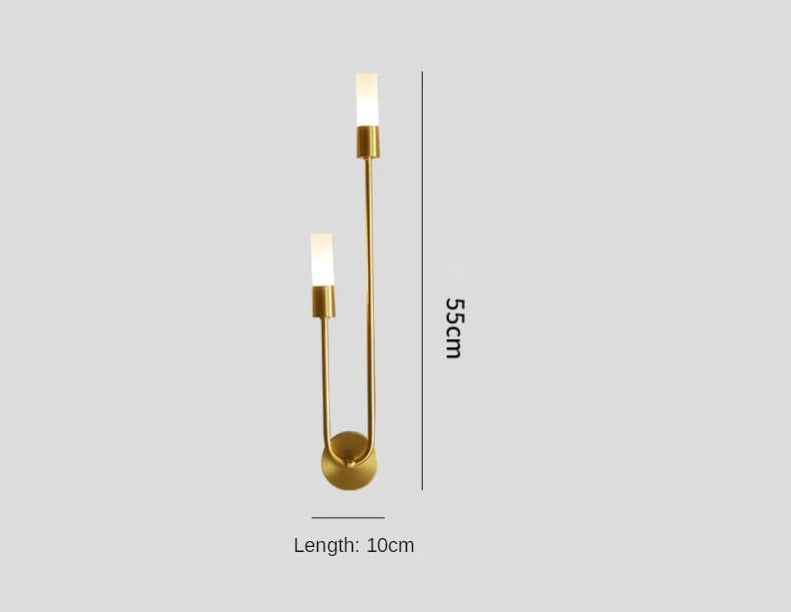 Lux Minimalist | LED Wall Sconce Lighting with Adjustable Color Temperatures | Slim Design for Cozy Ambiance 11