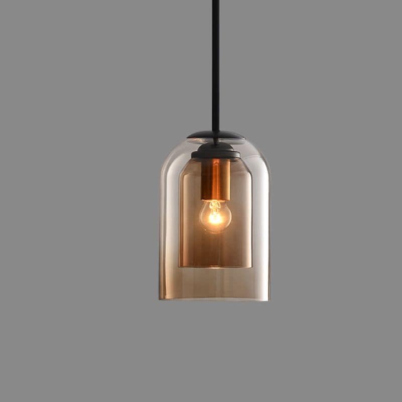 Mica Collection | Mid-Century Glass Pendant Lamp with Dimmable Feature | Elegant Lighting for Kitchen and Home 9