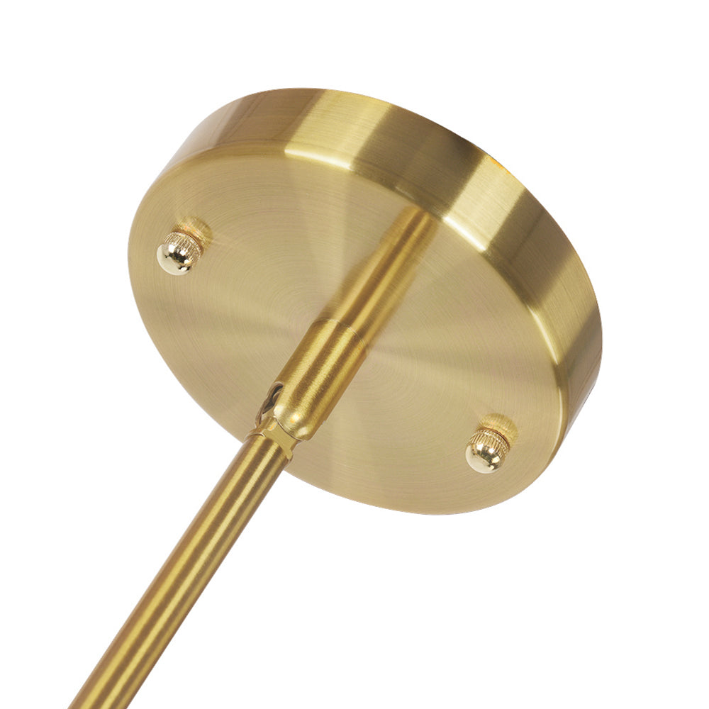 6-Light Metal Sputnik Chandelier | 3 Colours
