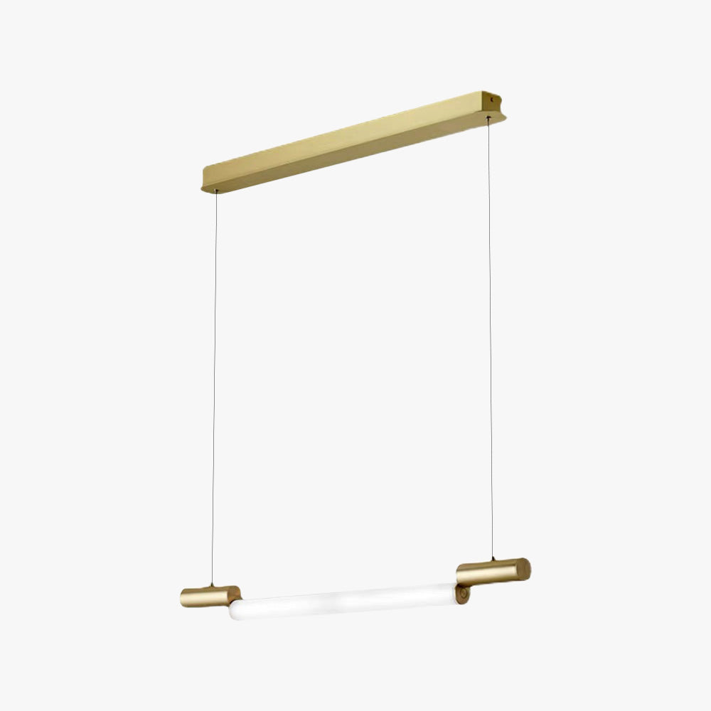 Arisha Minimalist Linear Pendant Light | Black | Aluminium