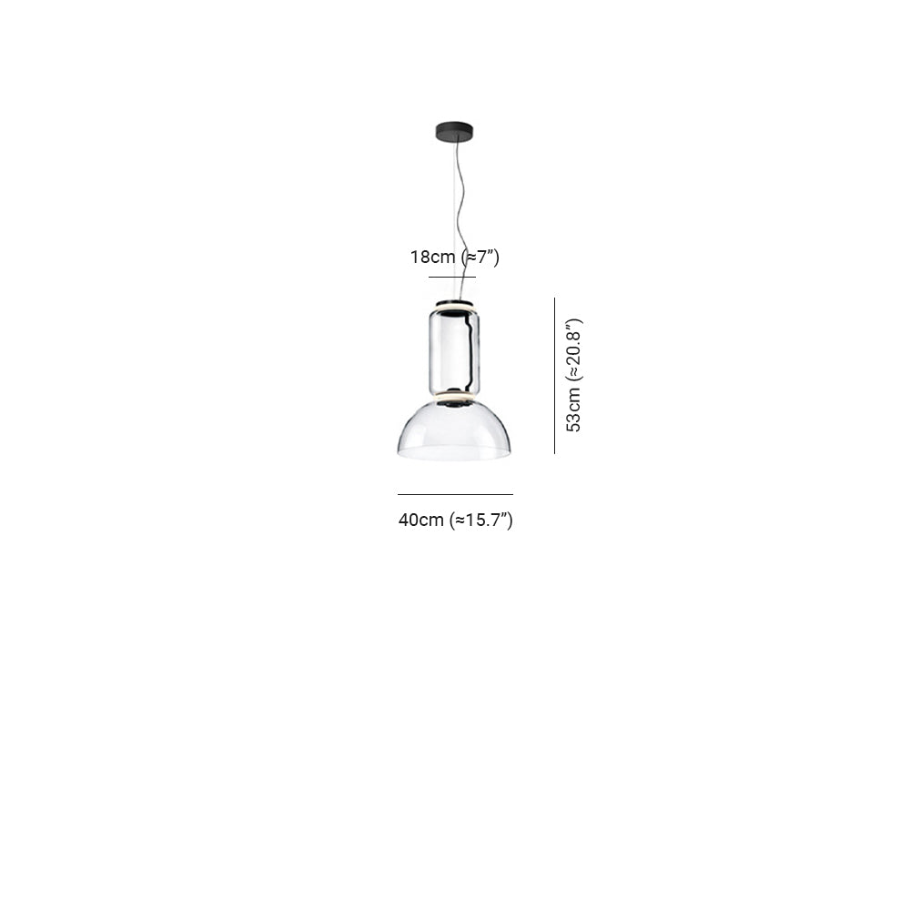 Valentina Minimalist Glass Pendant Light | Models A/B/C