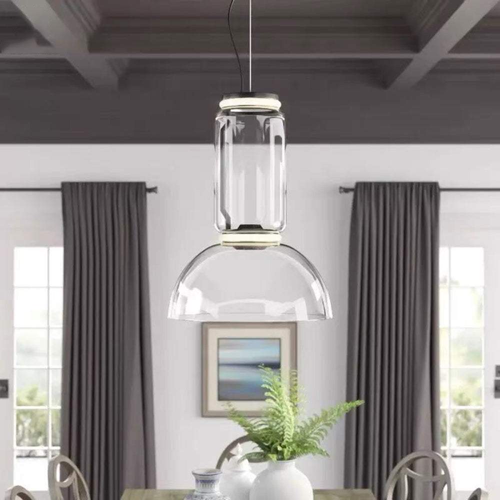 Valentina Minimalist Glass Pendant Light | Models A/B/C