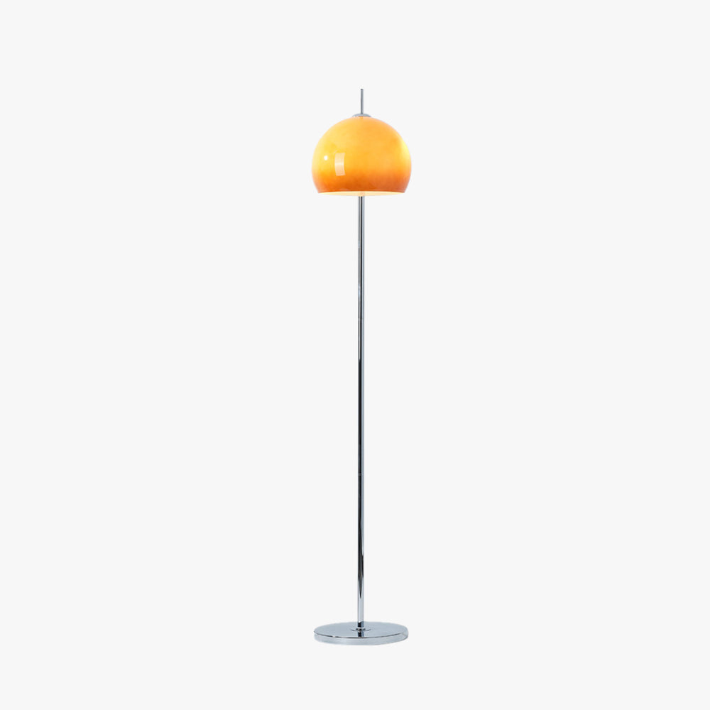 Mira Dome Glass Sunset Floor Lamp