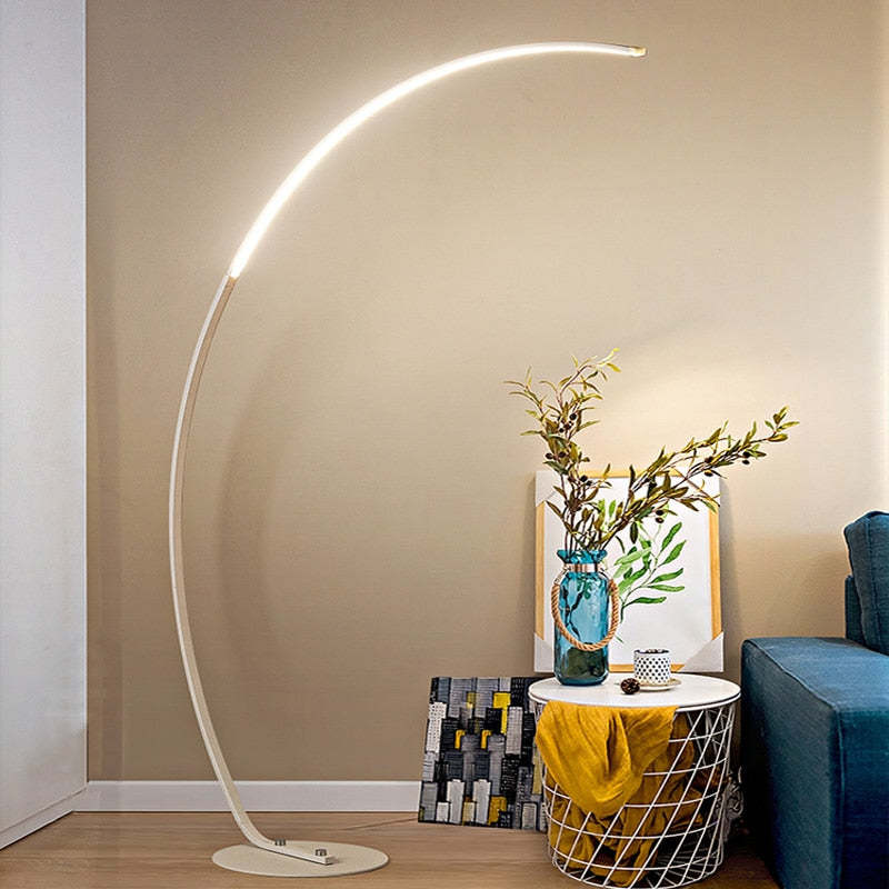 Mira Modern Arc LED Floor Lamp | 8 Variants