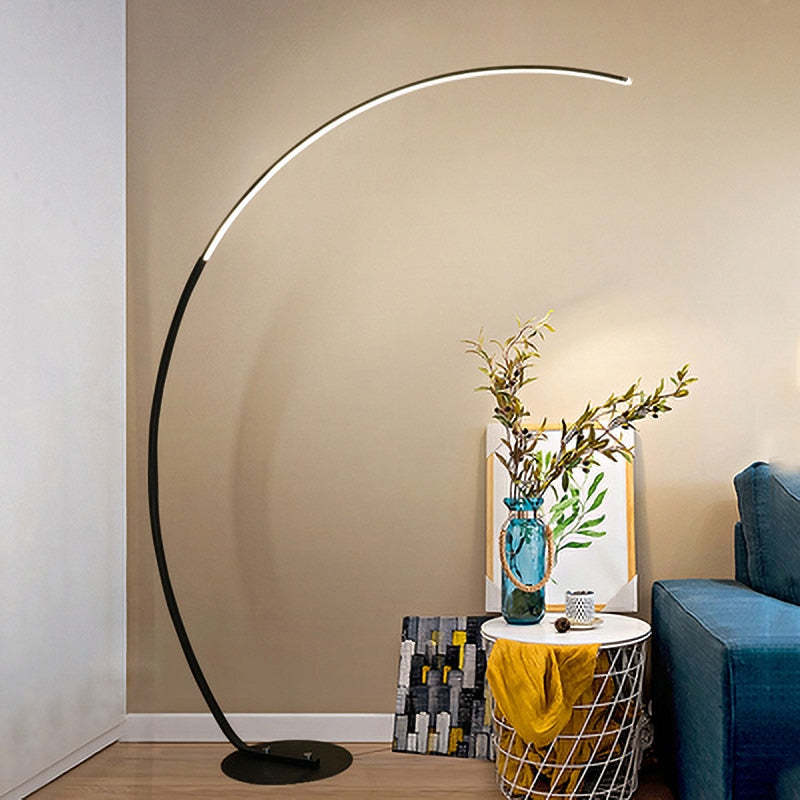 Mira Modern Arc LED Floor Lamp | 8 Variants