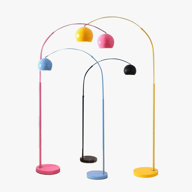 Mira Fishing Arc Floor Lamp | 6 Colours