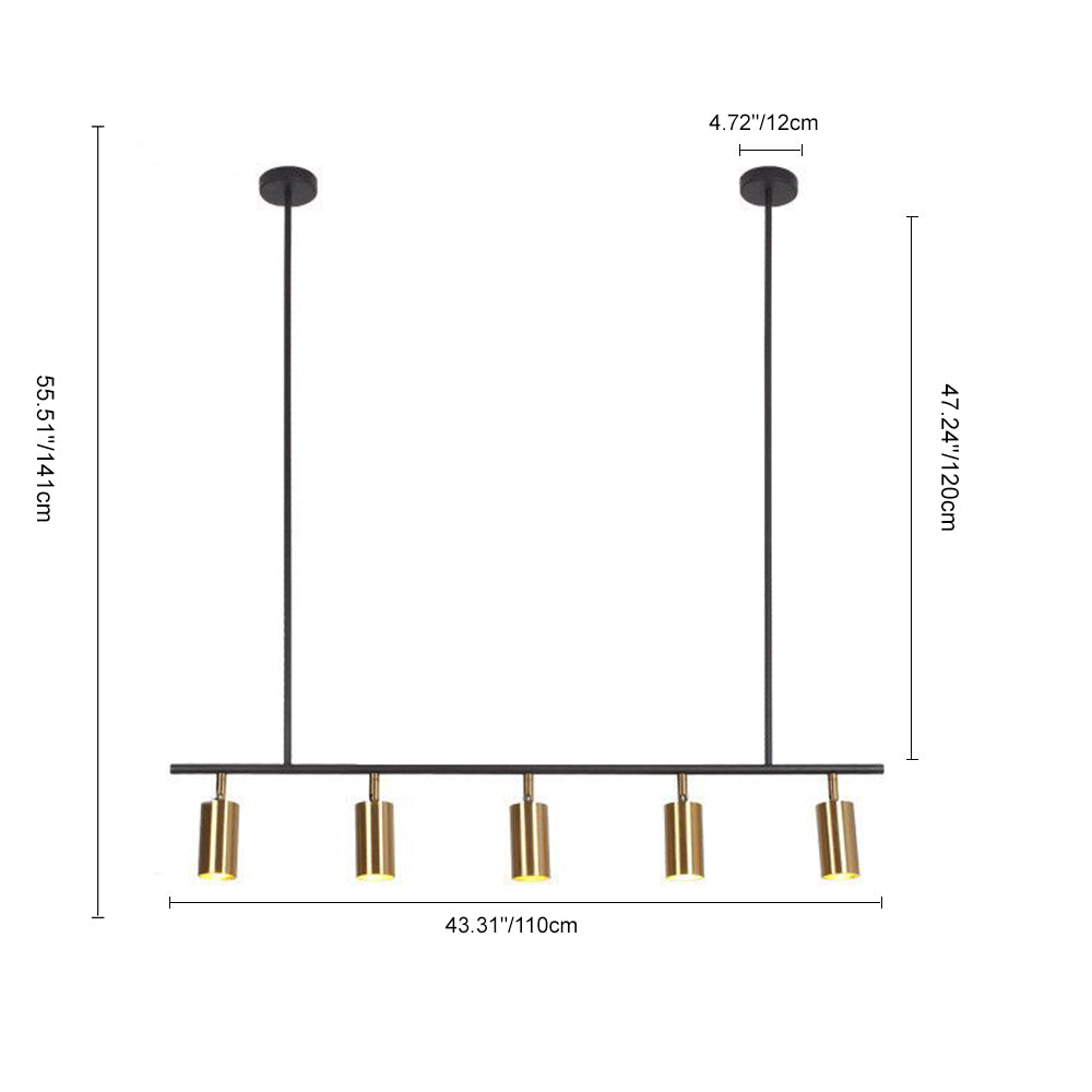 5-Light Linear Track Light | 2 Colours