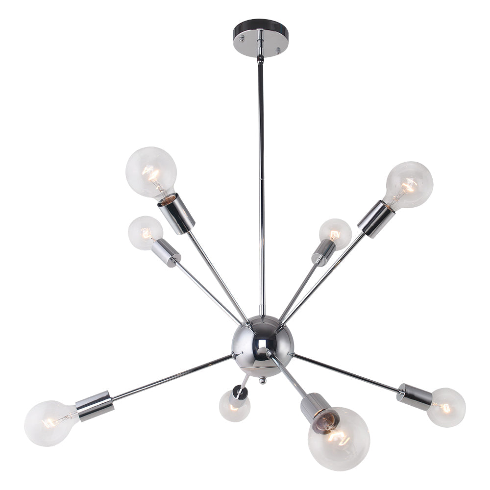8-Light Sputnik Chandelier | 3 Colours