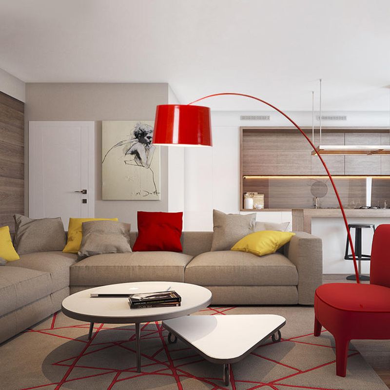 Eryn Arc Dome Shade Floor Lamp | 4 Colours