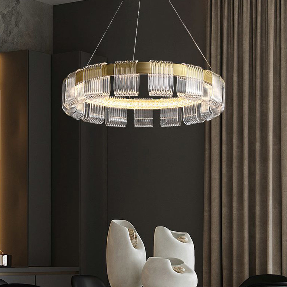 Modern Chandeliers | Adjustable Chandelier Light with Elegant Design | Perfect for Living Room & Bedroom