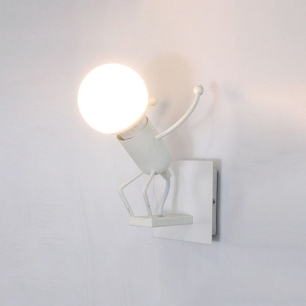 Modern Decorative Wall Lamp | Unique Metal Design with Playful Frame | Stylish Wall Sconces for Home Lighting 11