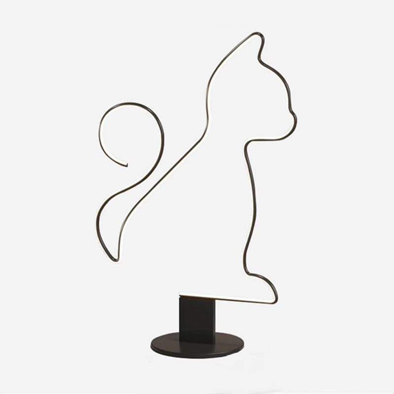 Edge Cat/Dog LED Floor Lamp | Modern Linear
