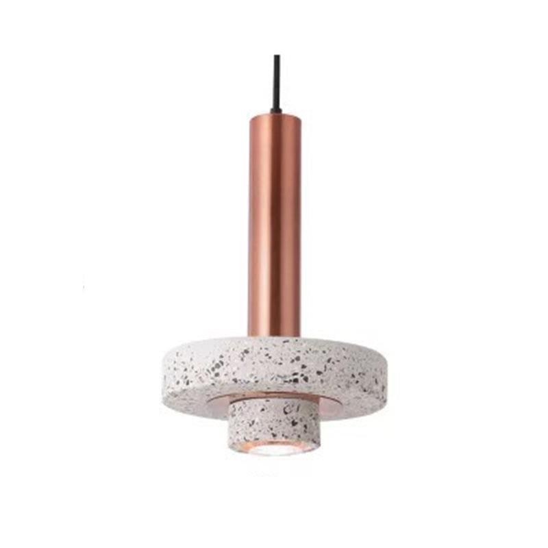 Art Deco Terrazzo LED Pendant Light | H51.7in | 4 Colours
