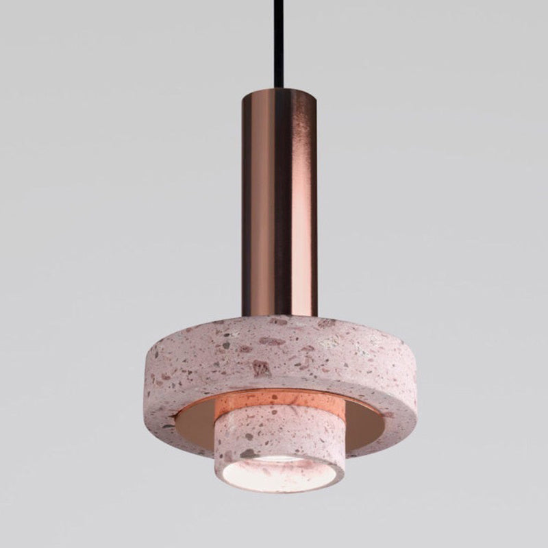 Art Deco Terrazzo LED Pendant Light | H51.7in | 4 Colours
