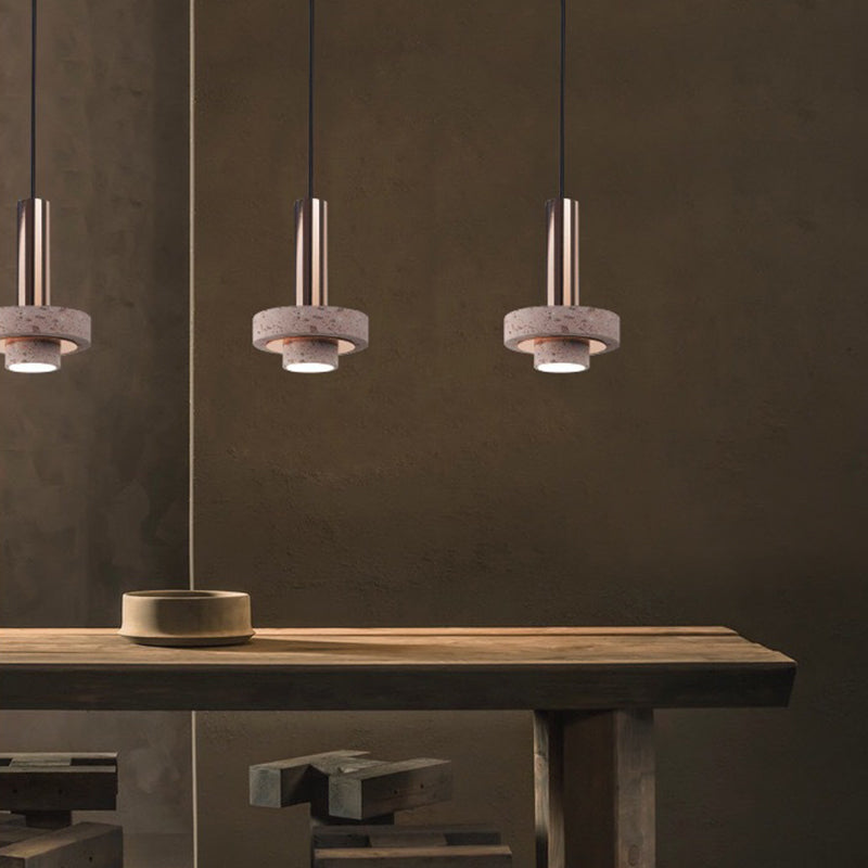 Art Deco Terrazzo LED Pendant Light | H51.7in | 4 Colours