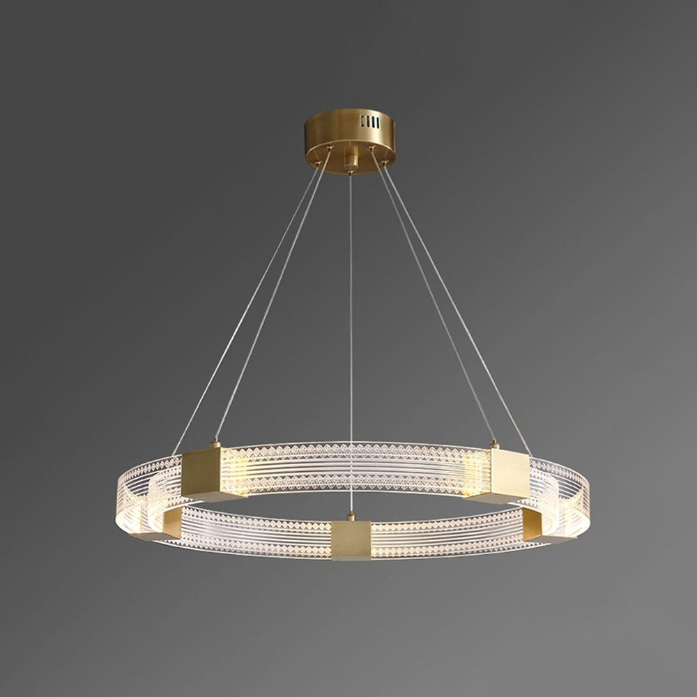 Arisha Metal Ring Pendant Light | 1-2 Ring/Oval | 50-100cm
