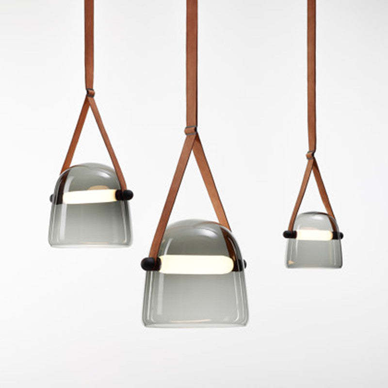Valentina Nordic Bear Pendant Light | Grey/White/Grey+Brown