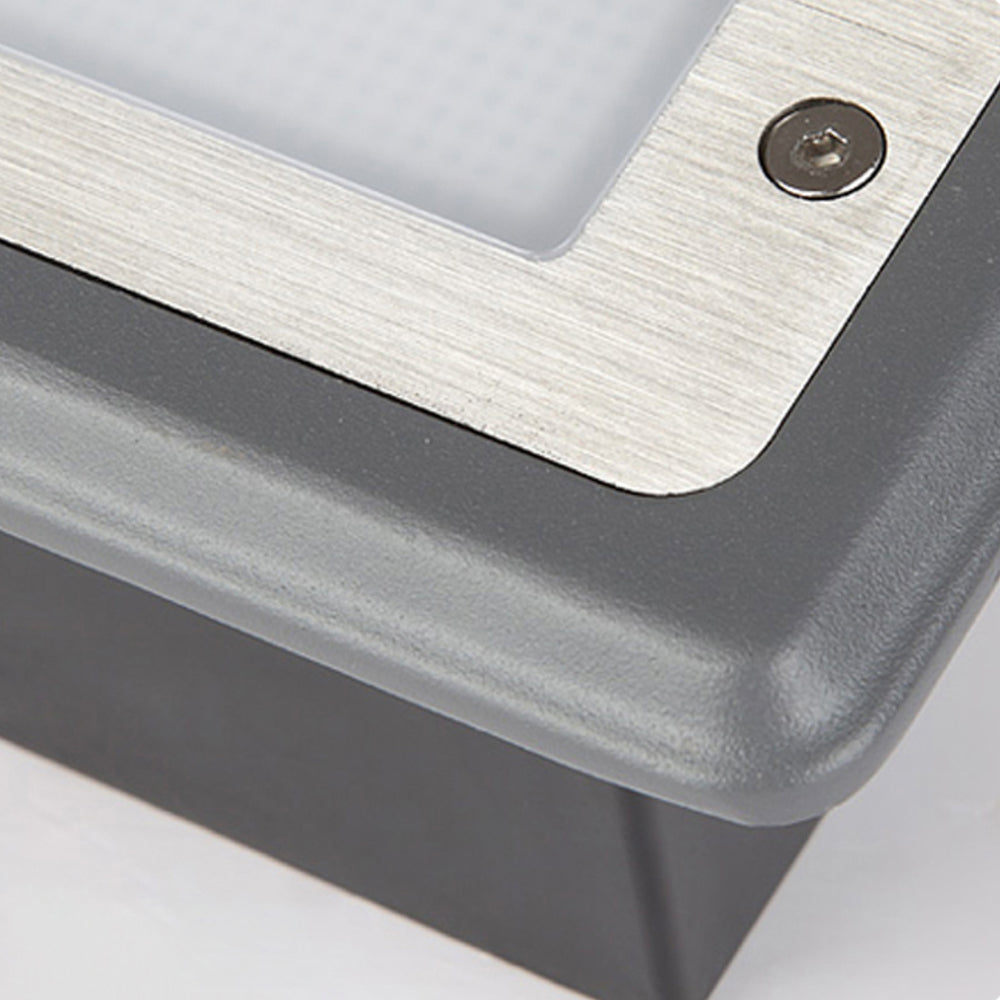 Rectangular Outdoor Deck Light | Black