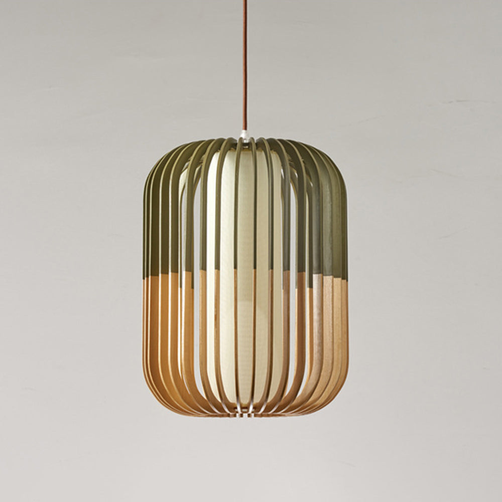 Modern Wood Pendant Light with Adjustable 3-Color Lighting | Elegant Design for Cozy Kitchen Ambiance 10