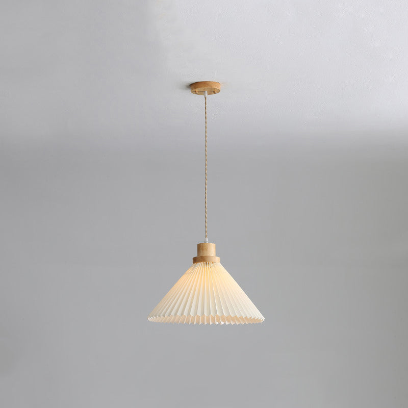 Muto Umbrella Wood & PVC Pendant Light | A, B, C or Set