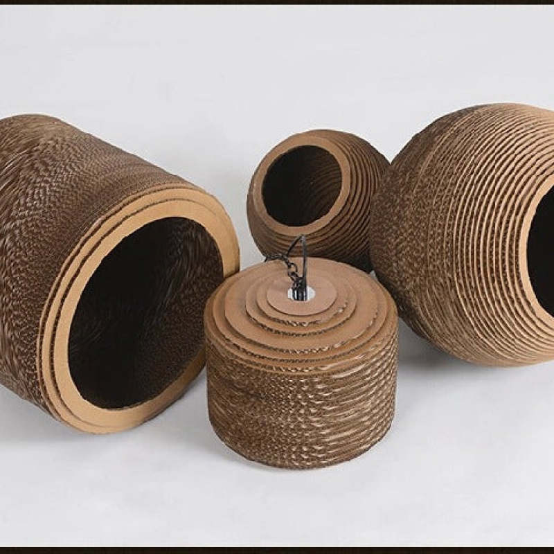 Muto Rustic Paper Pendant Light | 7 Shapes | 12 Variants