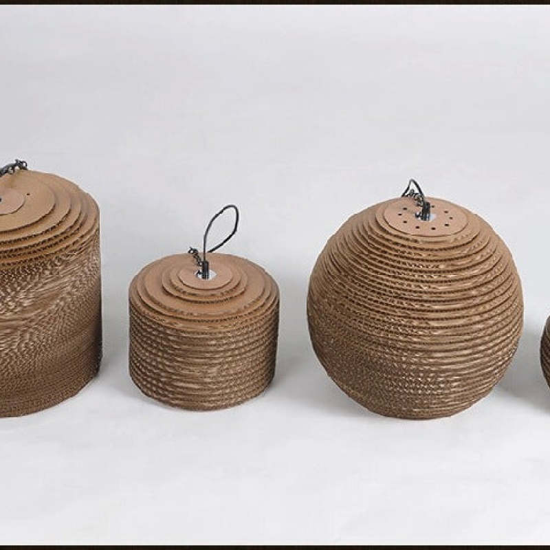 Muto Rustic Paper Pendant Light | 7 Shapes | 12 Variants