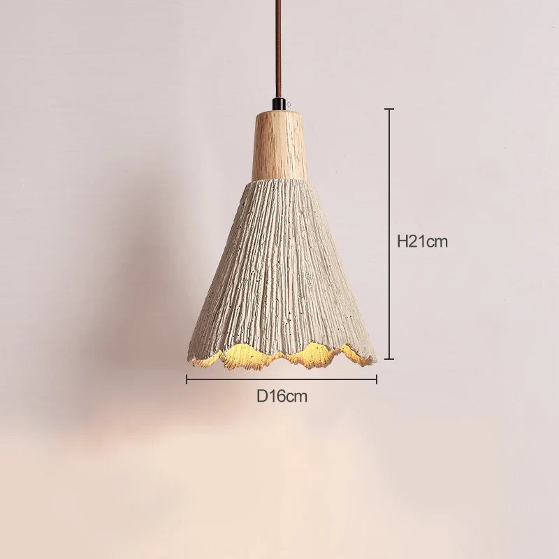 Natural Glow | Pendant Light with Textured Shade & Adjustable Height | Stylish Kitchen Pendant Lighting for Warm Ambiance 10