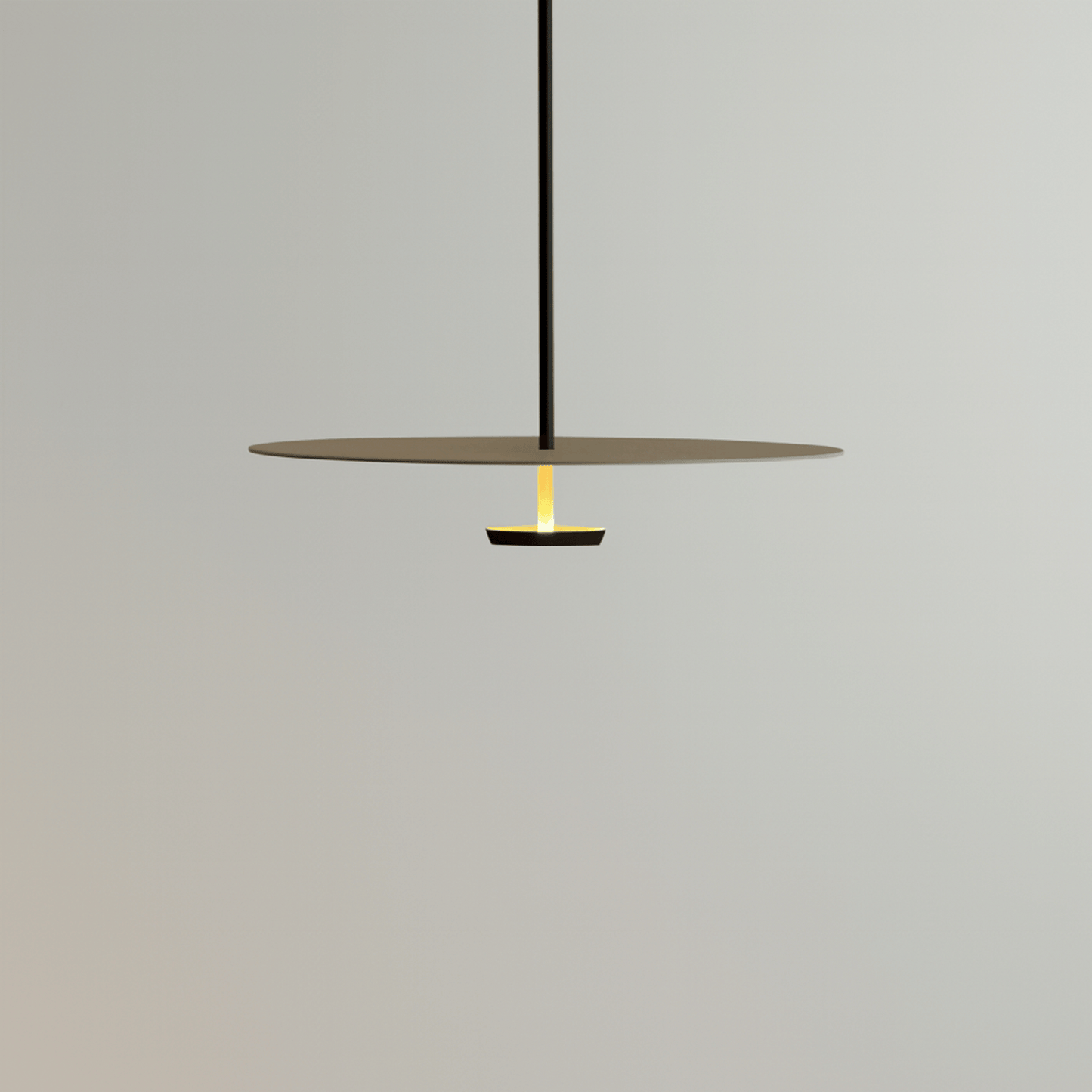 Nordic Collection | Black Pendant Light Fixture with Layered Disc Design | Soft Downward Illumination for Modern Spaces 8