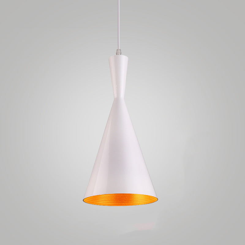 Nordic Cone-Shaped Pendant Light | Black Metal Finish with Adjustable Height | Elegant Kitchen Pendant Lighting for Modern Spaces 2