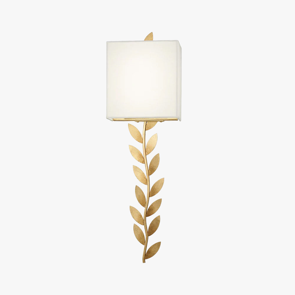 Valentina Modern Minimalism Wall Lamp Metal Fabric Bedroom Dining Room
