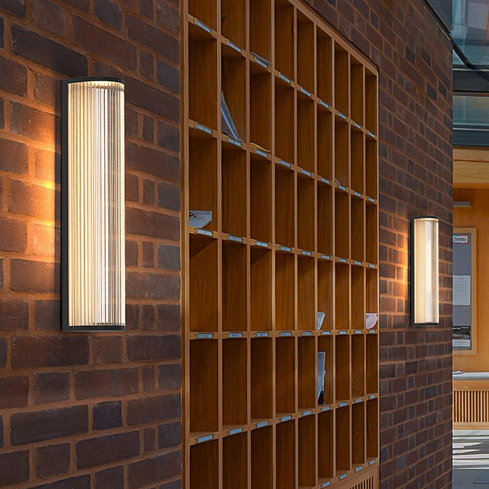 Semi-Cylindrical Outdoor Wall Lamp