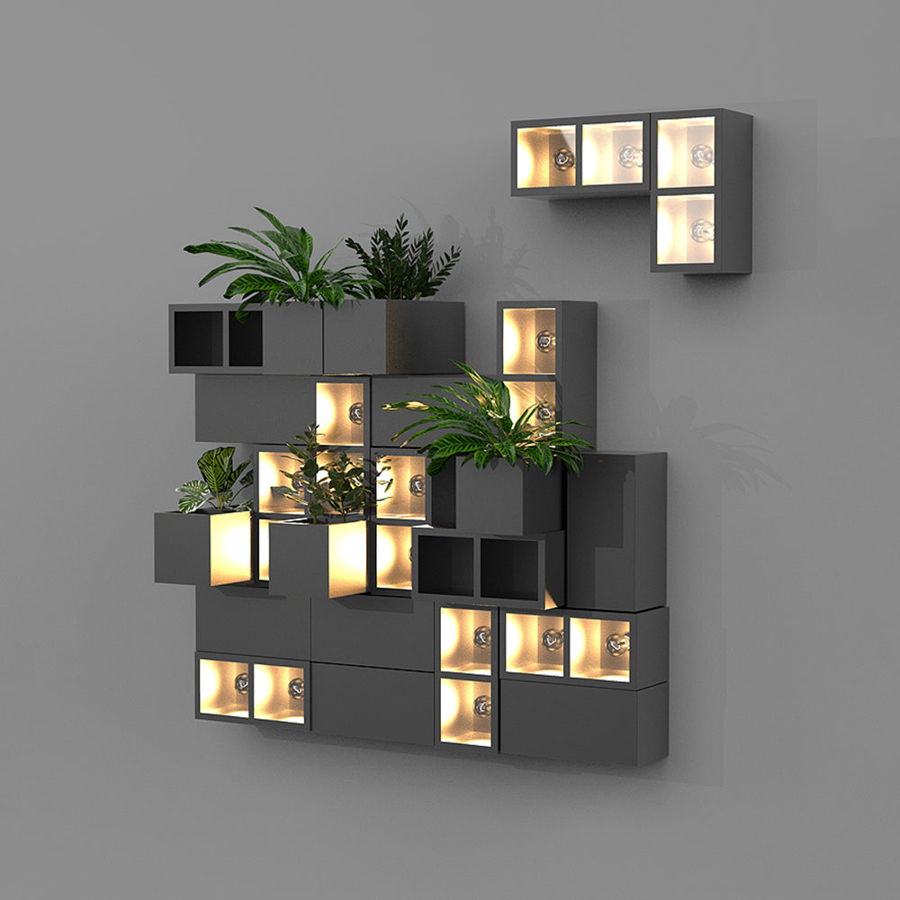Modern Cube Outdoor Wall Lamp