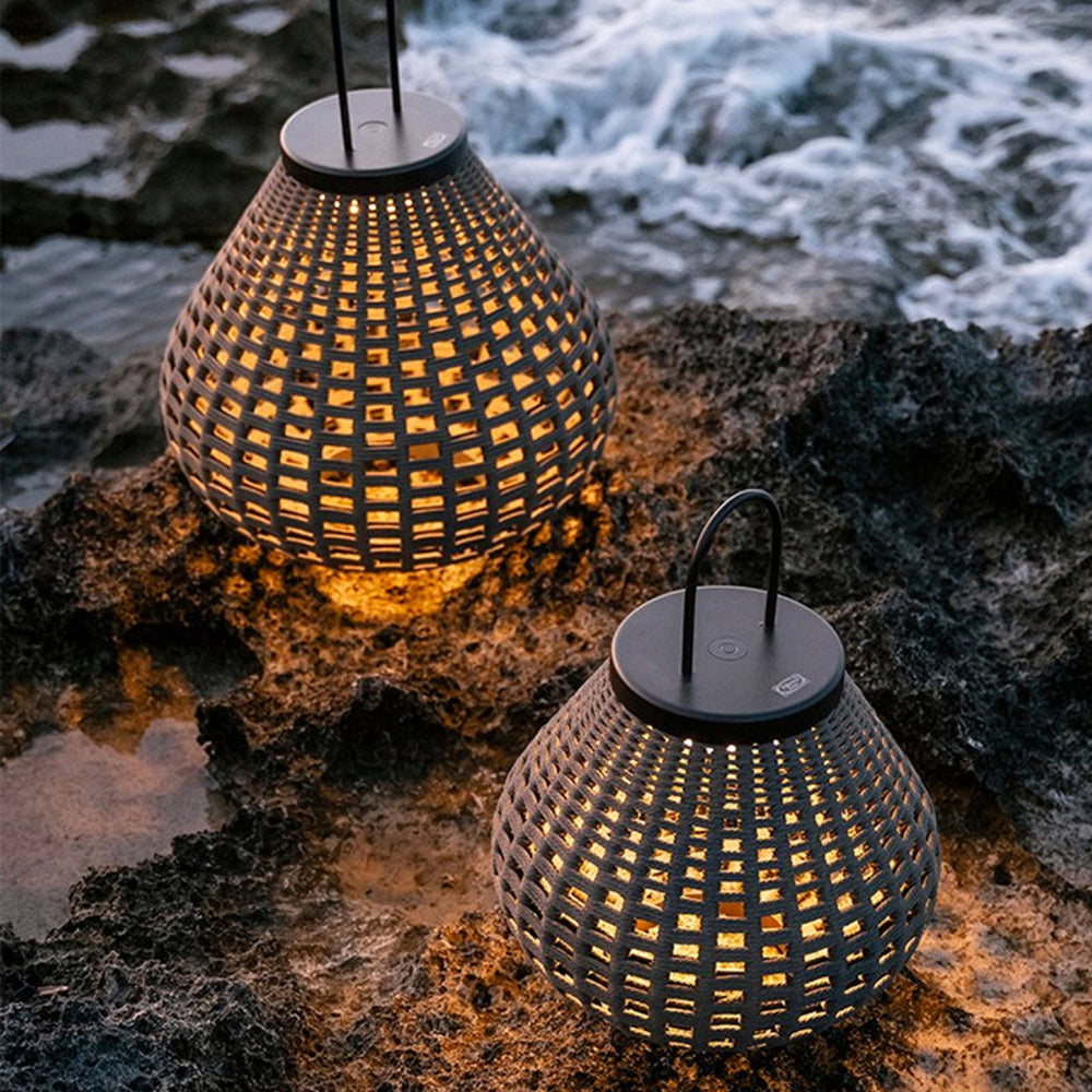 Vintage Lantern Outdoor Floor Lamp