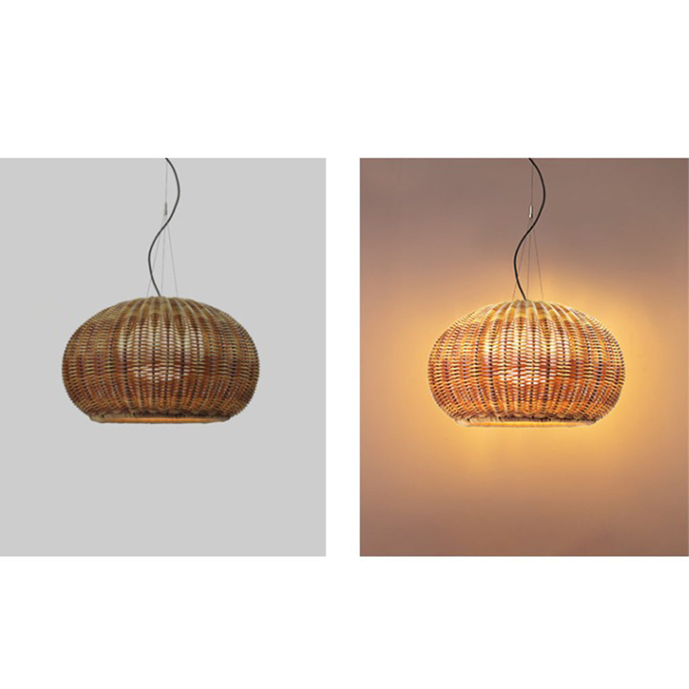 Ray Outdoor Bamboo Pendant Light | 6.3/15in | IP65
