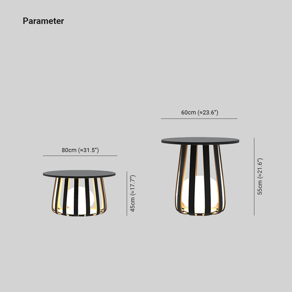 Ray Outdoor Solar Floor Lamp | H45/H55cm