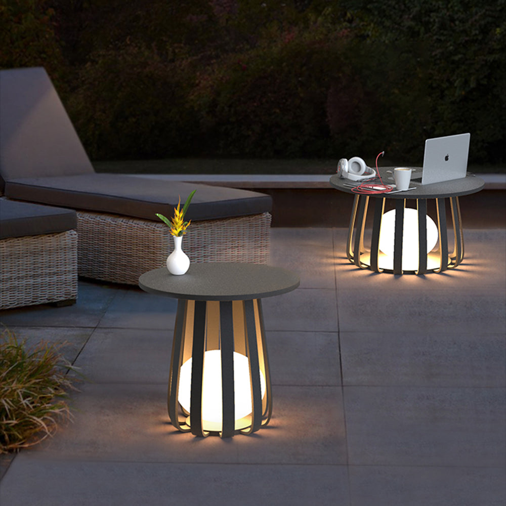 Ray Outdoor Solar Floor Lamp | H45/H55cm