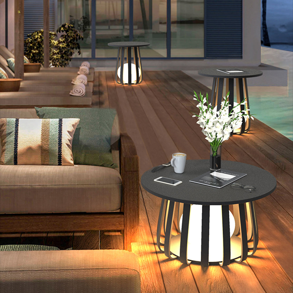 Ray Outdoor Solar Floor Lamp | H45/H55cm