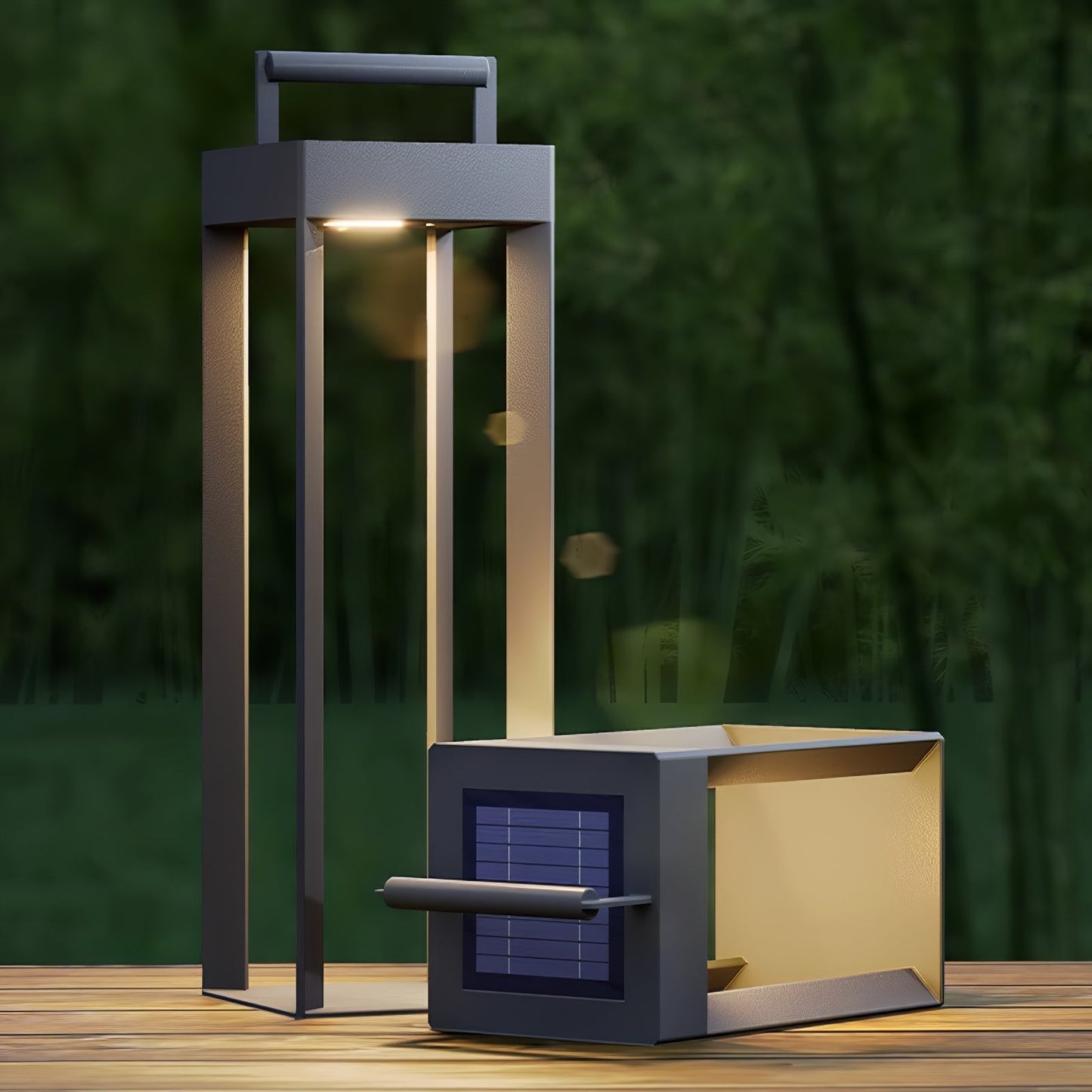 Ray Collection | Outdoor Solar Lantern with Waterproof Design | Eco-Friendly Lighting for Gardens and Patios 9