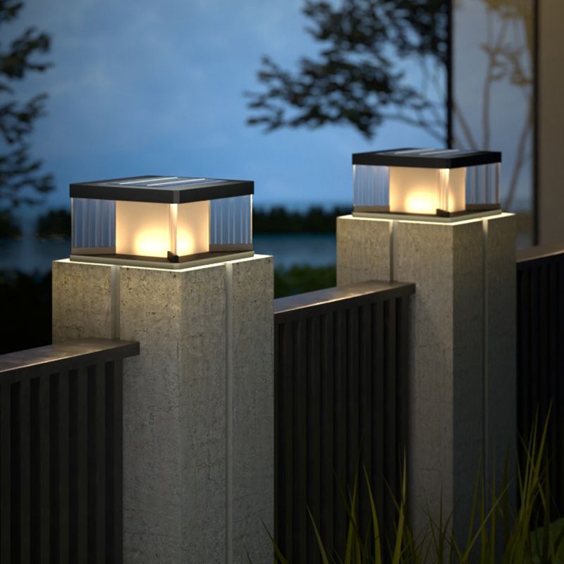 Solar LED Outdoor Pillar Light