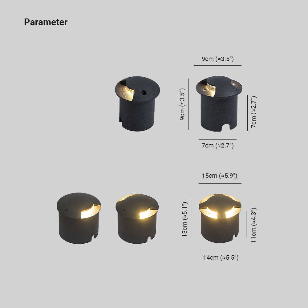Ray Outdoor Step Deck Light | 5 Models
