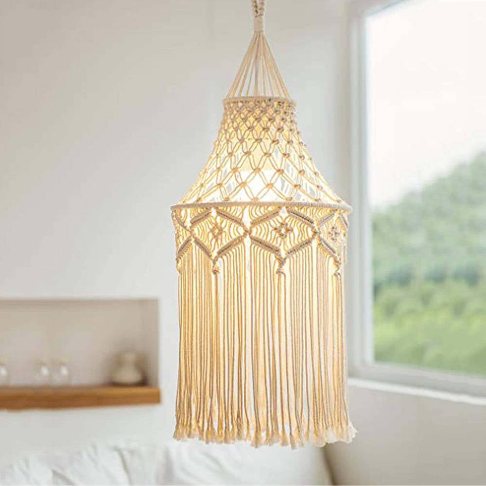 Ritta Cotton Rope Pendant Light | Models A-G | E27