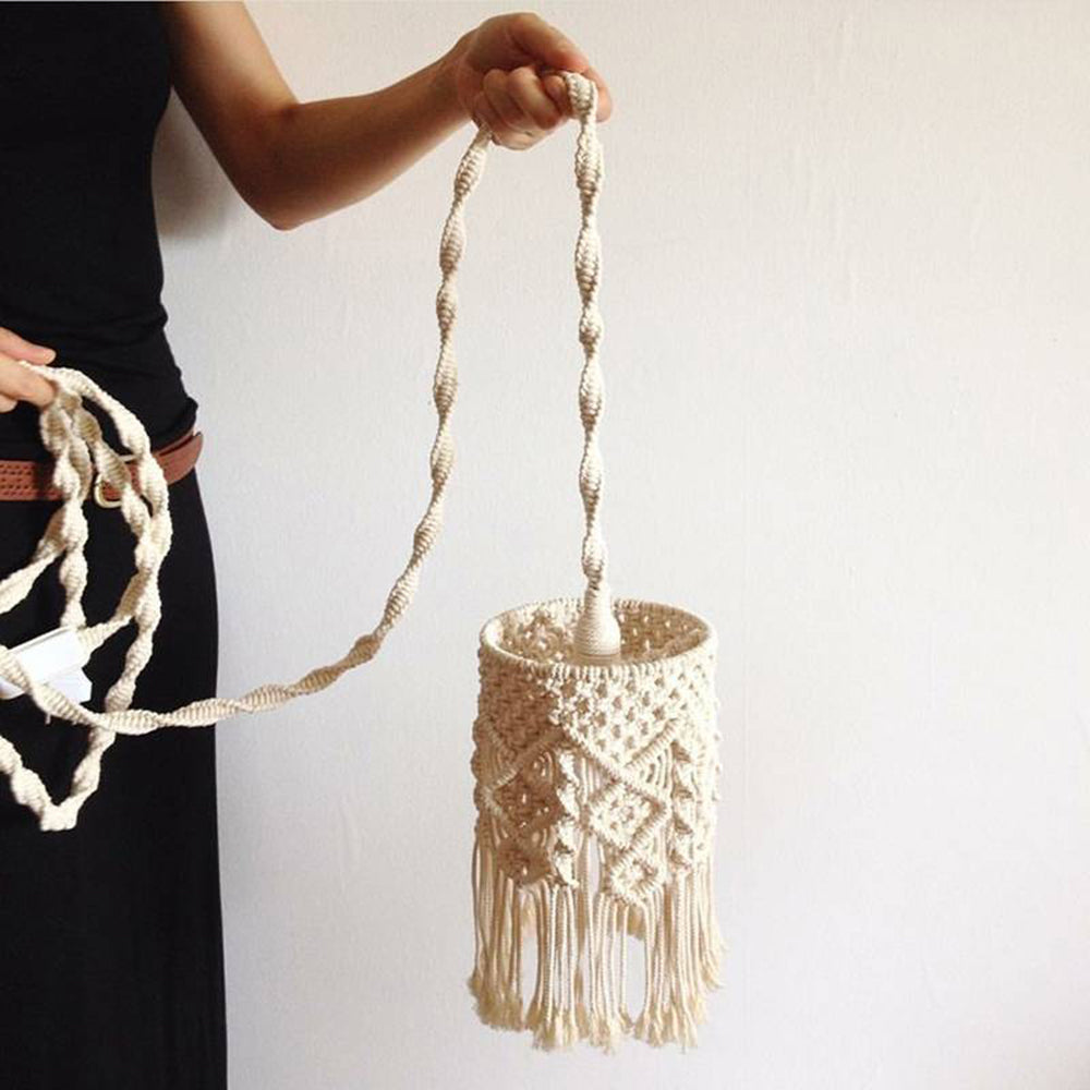 Ritta Cotton Rope Pendant Light | Models A-G | E27