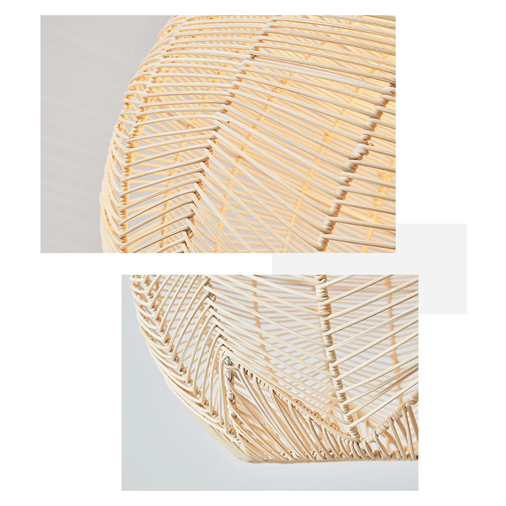 Ritta Round Rattan Pendant Light | 4 Sizes