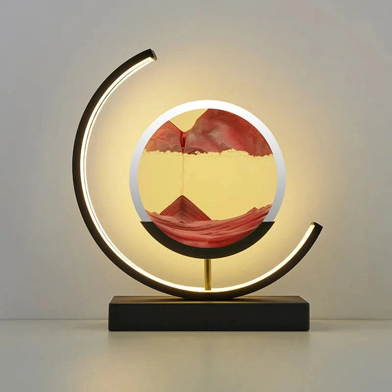 Timeless Sand kinetic LED table lamp