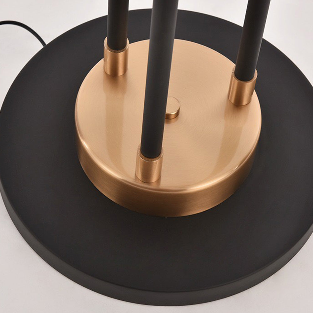 Salgado Tall Metal Floor Lamp | 3 Bulbs